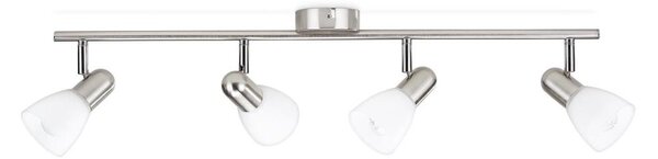 Philips Massive 50234/17/E7 - Точково осветително тяло BURLAP 4xE14/40W матов хром
