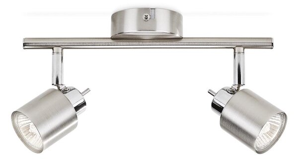 Philips Massive 50312/17/E7 - Точково осветително тяло MERANTI 2xGU10/35W/230V