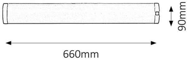 Rabalux 2329 - LED Лампа за под кухненски шкаф SOFT G13/18W/230V