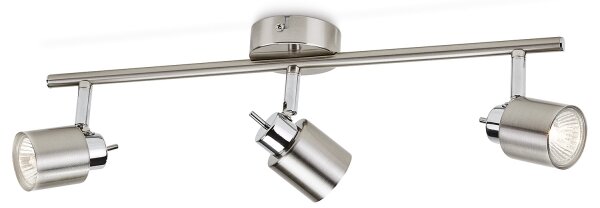 Philips Massive 50313/17/E7 - Точково осветително тяло MERANTI 3xGU10/35W/230V