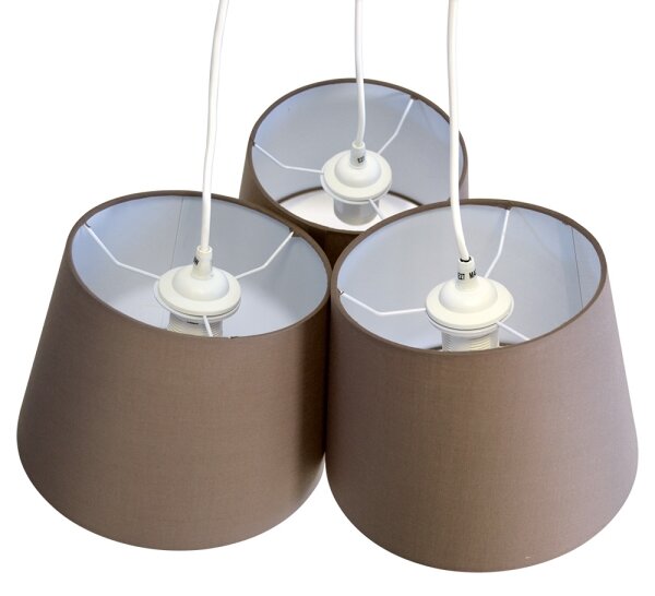 Briloner 4288-031 - Висящи лампи TELA 3xE27/40W