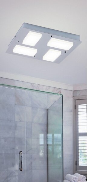Rabalux 5725 - LED таванно осветително тяло за баня RUBEN 4xLED/4,5W