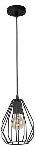 Полилей на верижка BRYLANT BLACK 1xE27/60W/230V