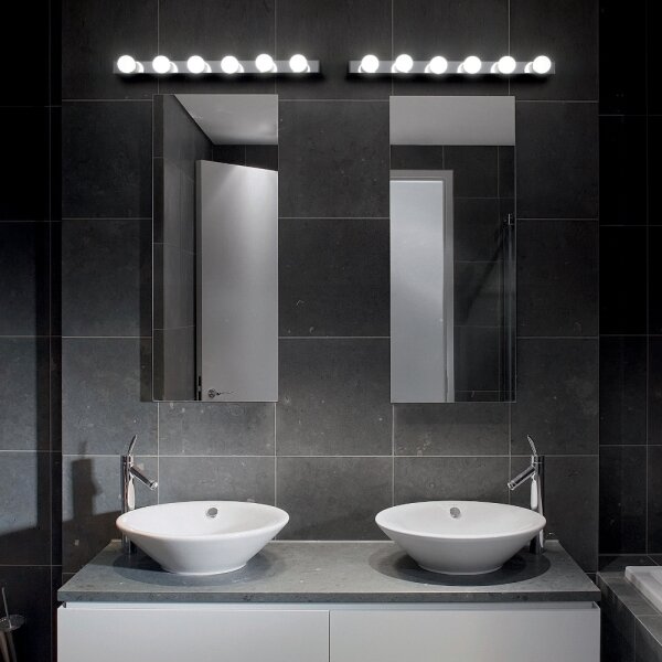 Ideal Lux - Аплик PRIVE 8xE14/40W/230V лъскав хром