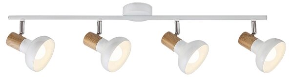 Rabalux 5947 - повърхностно монтиран Полилей HOLLY 4xE14/40W/230V бяла