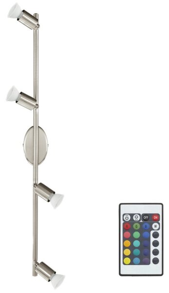 Eglo 75386 - LED RGB Спот BUZZ-C 4xGU10/4W/230V
