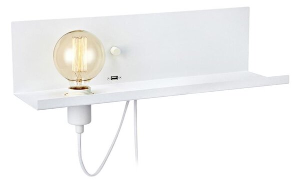Markslöjd 106969 - Димируема Стенна лампа s USB MULTI 1xE27/60W/230V