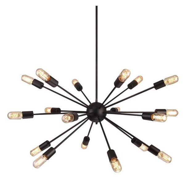 Azzardo AZ1657 - Полилей на пръчка ORBIT 18xE27/60W/230V