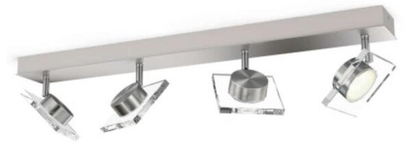 Philips 50484/17/PO - LED Точково осветително тяло GOLYGON 4xLED/4,5W/230V