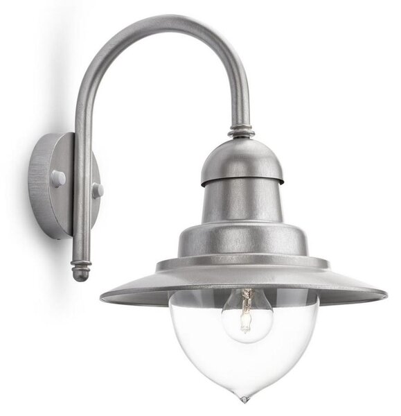 Philips 01652/52/PN - Външна, настенна лампа MYGARDEN RAINDROP 1xE27/60W/230V IP44