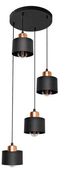 Полилей на въже EDISON 4xE27/15W/230V