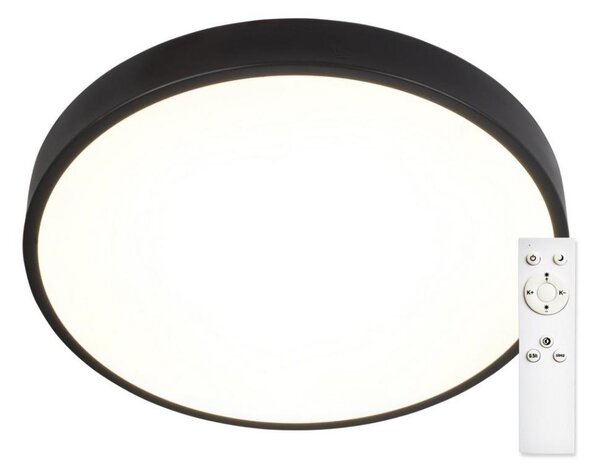 Top Light Metal 40C + д.у. -LED Димируем плафон LED/51W/230V + д.у. черен