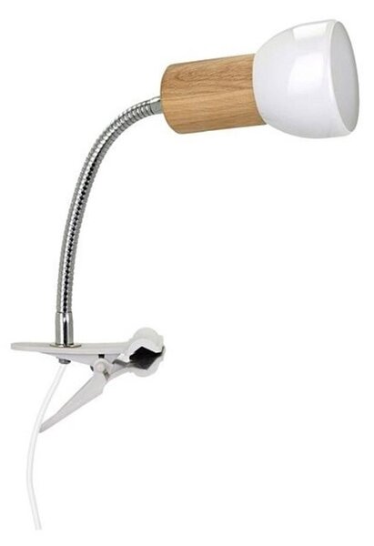 Spot-Light 2224174WF - Лампа с щипка SVENDA 1xE27/60W/230V