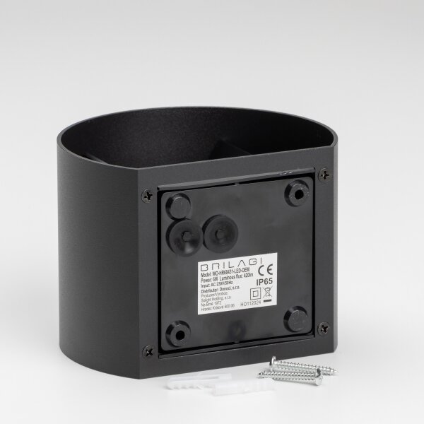 Brilagi - LED Екстериорен аплик RONDO LED/6W/230V IP54