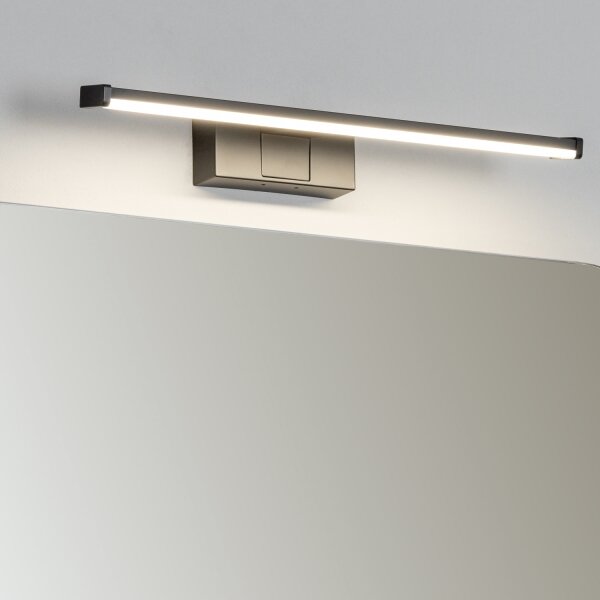 Brilagi - LED осветление за огледало за баня VESTRA LED/8W/230V 40 cm IP44 черно
