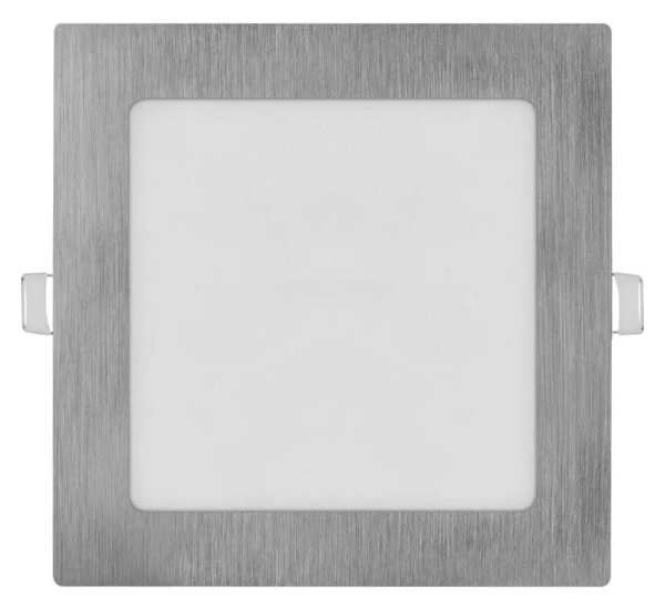 LED вградено осветително тяло NEXXO LED/12,5W/230V 3000/3500/4000K сребристо 17x17 cm