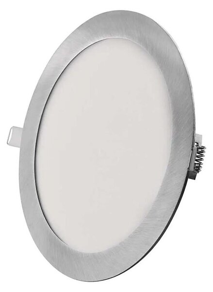 Вградено LED осветително тяло NEXXO LED/18W/230V 3000/3500/4000K сребристо Ø 22,5 см