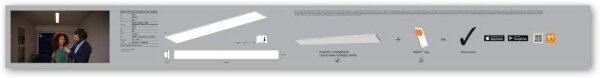 Ledvance - LED RGB+TW Димируема лампа SMART+ FRAMELESS LED/35W/230V