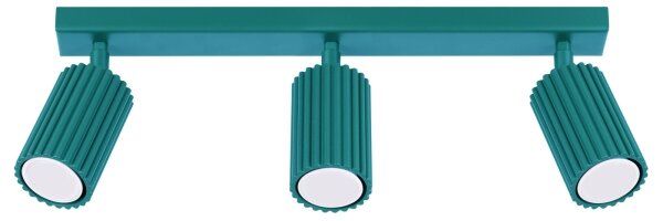 Brilagi - LED осветително тяло CRESTO 3xGU10/10W/230V тюркоазно