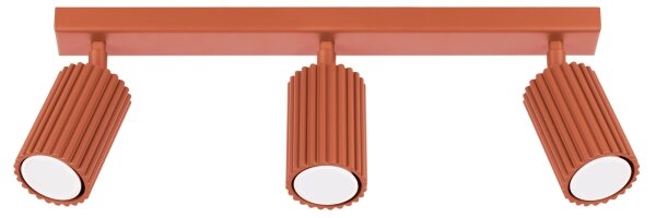 Brilagi - LED точково осветително тяло CRESTO 3xGU10/10W/230V червено