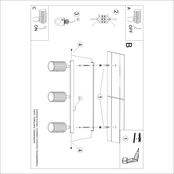 Brilagi - LED точково осветително тяло CRESTO 3xGU10/10W/230V розово
