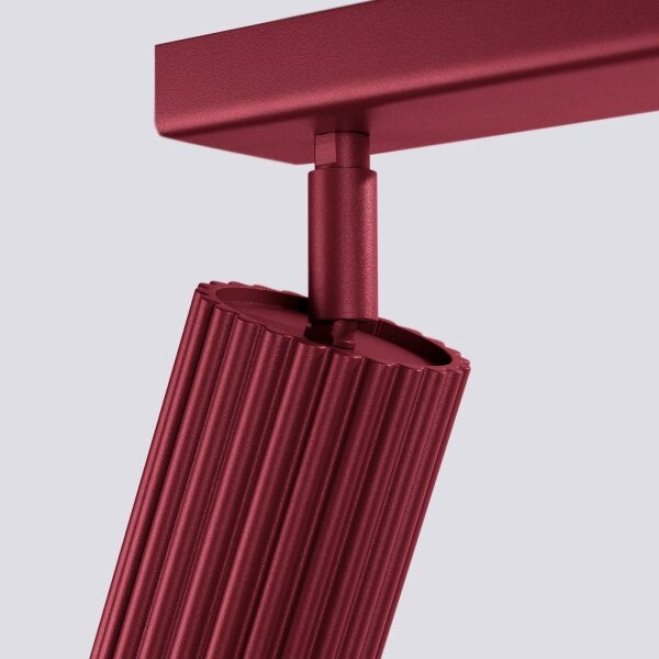 Brilagi - LED точково осветително тяло CRESTO 3xGU10/10W/230V бордо