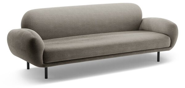 Сив диван от букле 208 cm Poppy – Micadoni