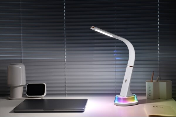 Immax 08973L - LED RGB Димируема настолна лампа CORELLA LED/7W/12/230V черен