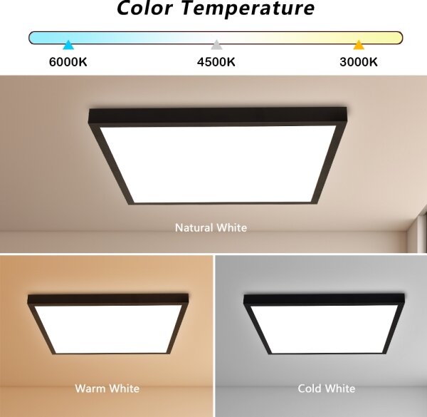 Brilagi-LED Димируемо осветително тяло за баня FRAME SMART LED/50W/230V IP44 черно+ДУ
