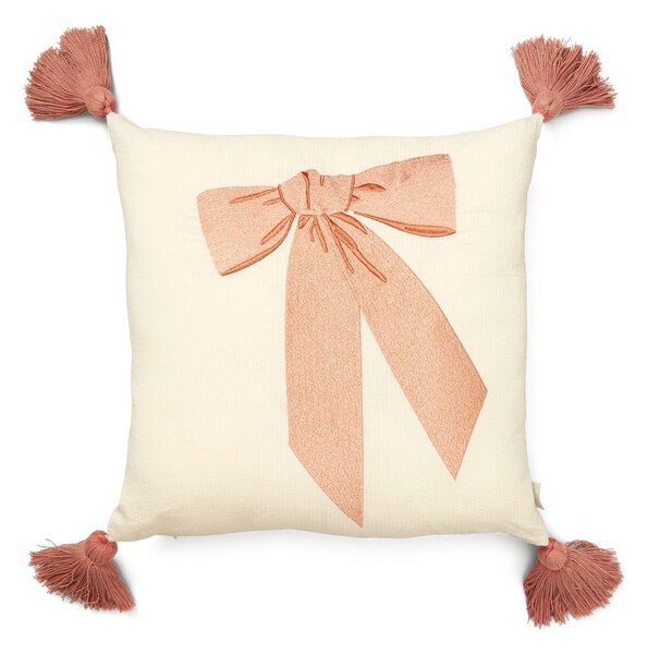 Детска възглавница от органичен памук 35x35 cm Bows – Cam Cam Copenhagen