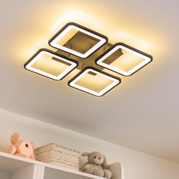 Brilagi - LED Димируем полилей за повърхностен монтаж SQUARED LED/85W/230V 3000-6500K + д.у