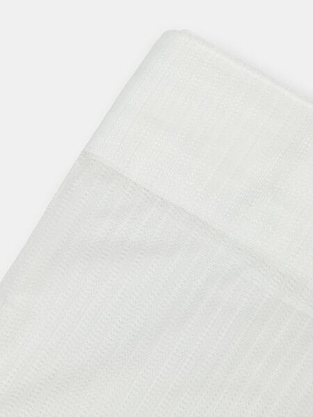 Sinsay - Прозрачни пердета с перделъчна лента 2 pack - бял