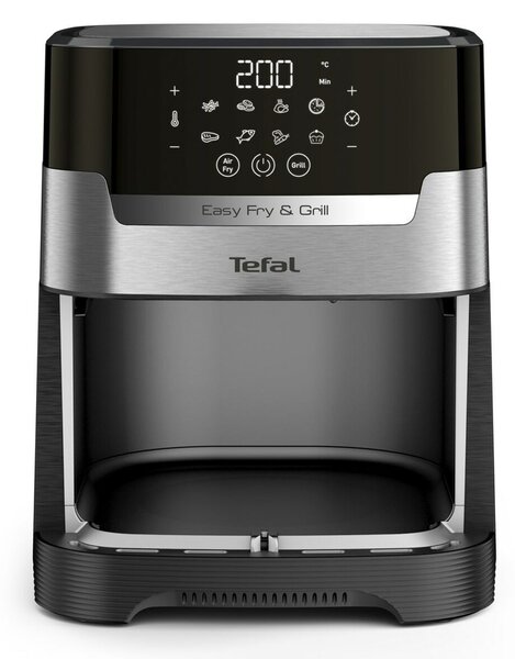 Въздушен фритюрник Tefal EY505D15 4,2 L Черен Сив Стомана