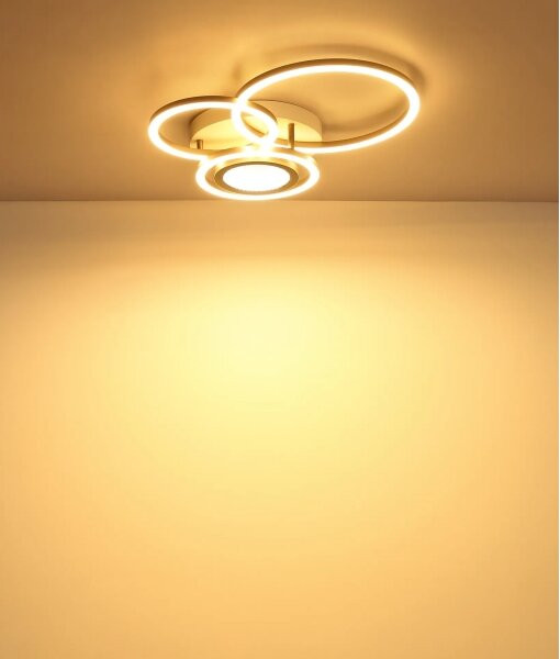 Globo 67370-40 - LED таванно осветително тяло RANDELL LED/40W/230V 3000K 49x39 cm