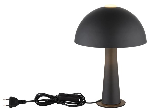 Globo 50670108 - Настолна лампа JULIA 1xE14/25W/230V черна