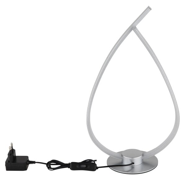 Globo 58492S - LED настолна лампа TRINA LED/6W/230V сребриста