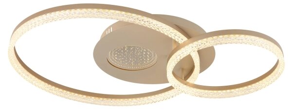 Globo 48480-30 - LED таванно осветително тяло SANFORD LED/30W/230V 3000K 70x50 см бежово