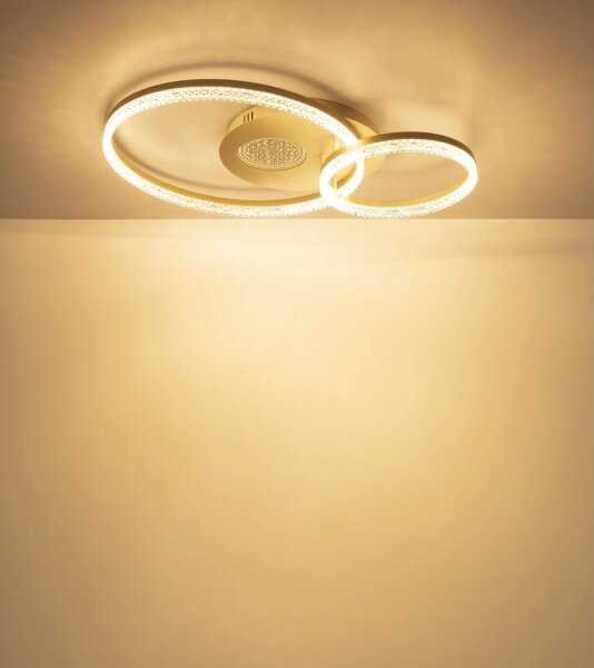 Globo 48480-30 - LED таванно осветително тяло SANFORD LED/30W/230V 3000K 70x50 см бежово