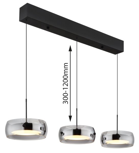 Globo 16058-3 - LED полилей на кабел LIVION LED/30W/230V 3000K
