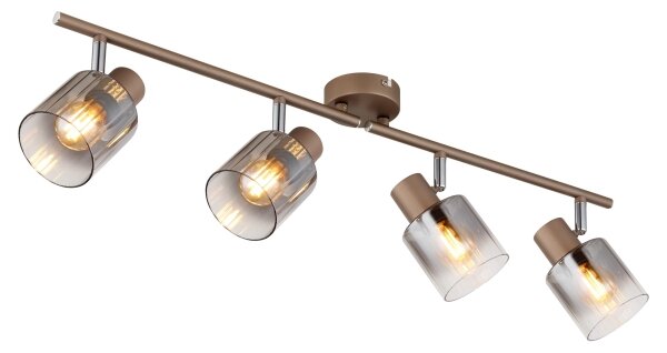 Globo 54318-4 - Точково осветително тяло WALTON 4xE14/40W/230V