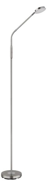 Globo 58504SN - LED димируема подова лампа с докосване SILVIO LED/6,5W/230V матов хром