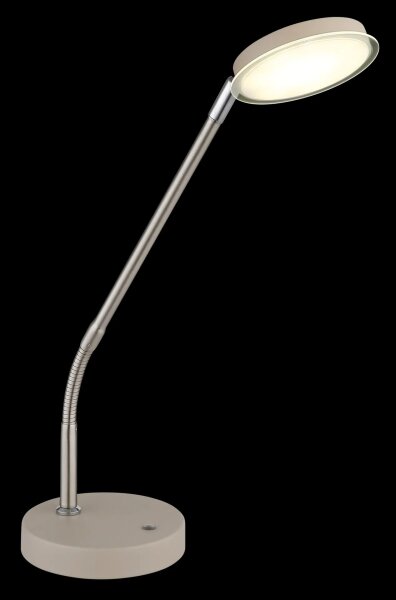 Globo 58504TSA - Сензорно димируема LED настолна лампа SILVIO LED/6,5W/230V бежова
