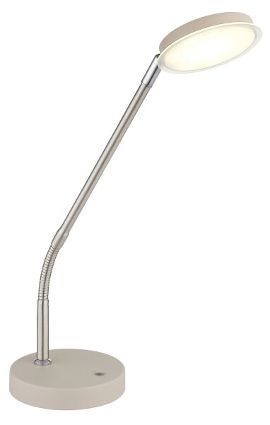 Globo 58504TSA - Сензорно димируема LED настолна лампа SILVIO LED/6,5W/230V бежова