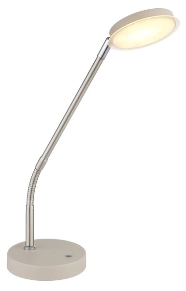 Globo 58504TSA - Сензорно димируема LED настолна лампа SILVIO LED/6,5W/230V бежова