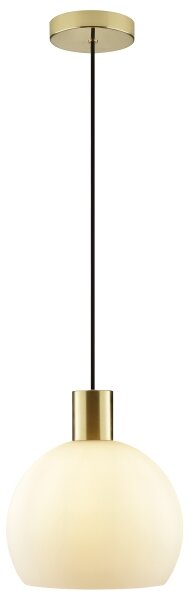 Brilliant - Полилей на кабел CONY 1xE27/20W/230V Ø 25 см, месинг