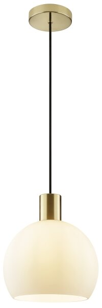 Brilliant - Полилей на кабел CONY 1xE27/20W/230V Ø 25 см, месинг