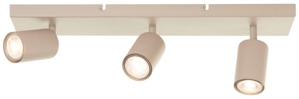Brilliant - LED спот осветително тяло JELLO 3xGU10/5W/230V бежово