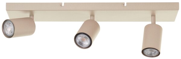 Brilliant - LED спот осветително тяло JELLO 3xGU10/5W/230V бежово