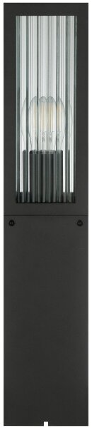 Brilliant - Външна лампа GETTA 1xE27/20W/230V 50 см IP44 черна