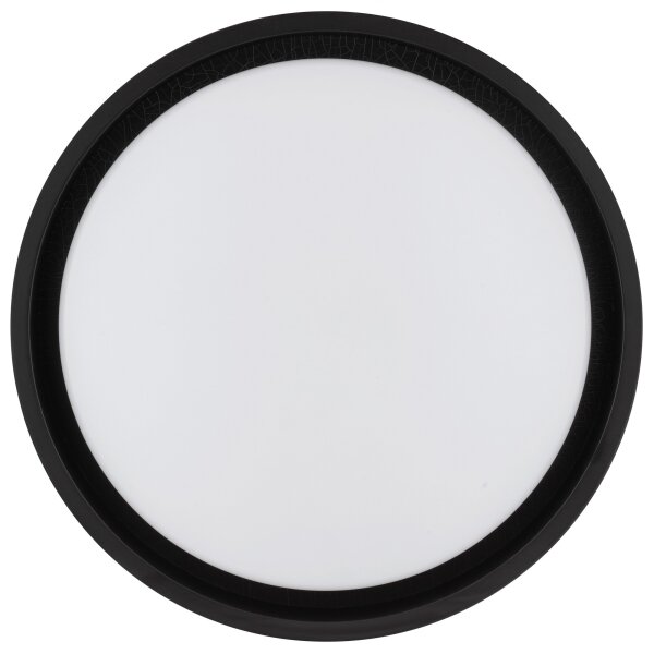 Brilliant - LED плафон SONORA LED/12W/230V 3000K Ø 31 см черен